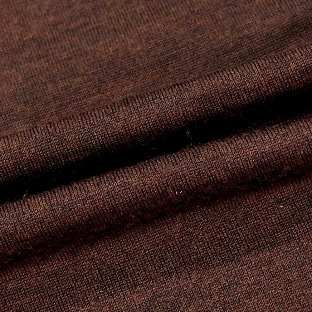 【中古】ジョンスメドレー JOHN SMEDLEY ハイゲージ ウール クルーネック プルオーバーニット ブラウン【 S 】【 状態ランクB 】【 メンズ 】