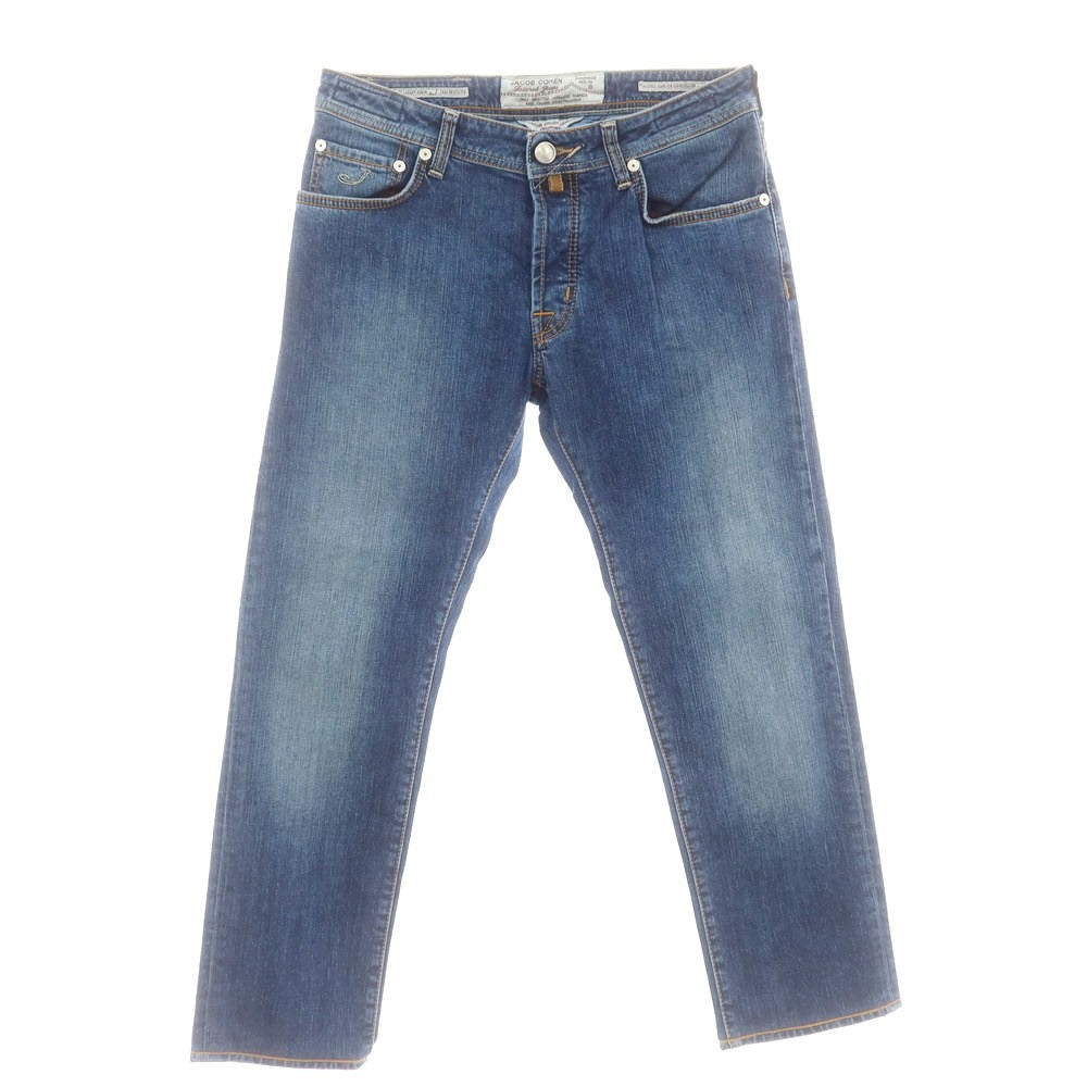 【中古】ヤコブコーエン JACOB COHEN PW622COMFORT ストレッチ デニムパンツ ネイビー【 33 】【 状態ランクB 】【 メンズ 】