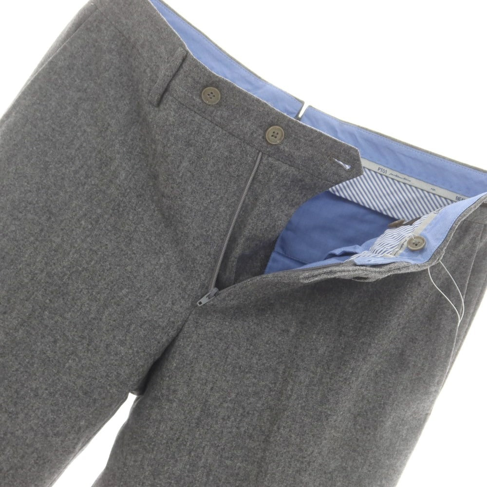 【中古】ピーティーゼロウーノ PT01 ウール ドレススラックスパンツ グレー【 46 】【 状態ランクD 】【 メンズ 】