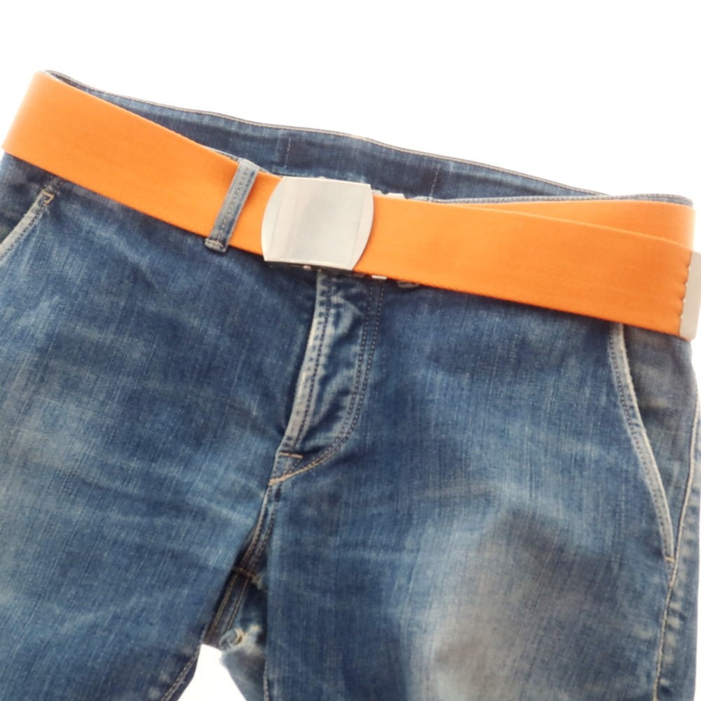 【中古】クーキー ズー KOOKY ZOO ナイロン系 ベルト オレンジ【 状態ランクB 】【 メンズ 】