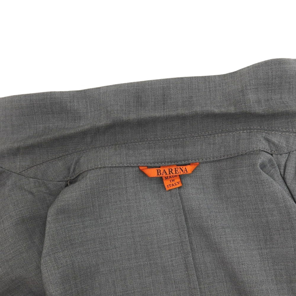 【中古】バレナ BARENA ウール 4B ダブルスーツ セットアップ グレー【サイズ46】【 状態ランクC 】【 メンズ 】