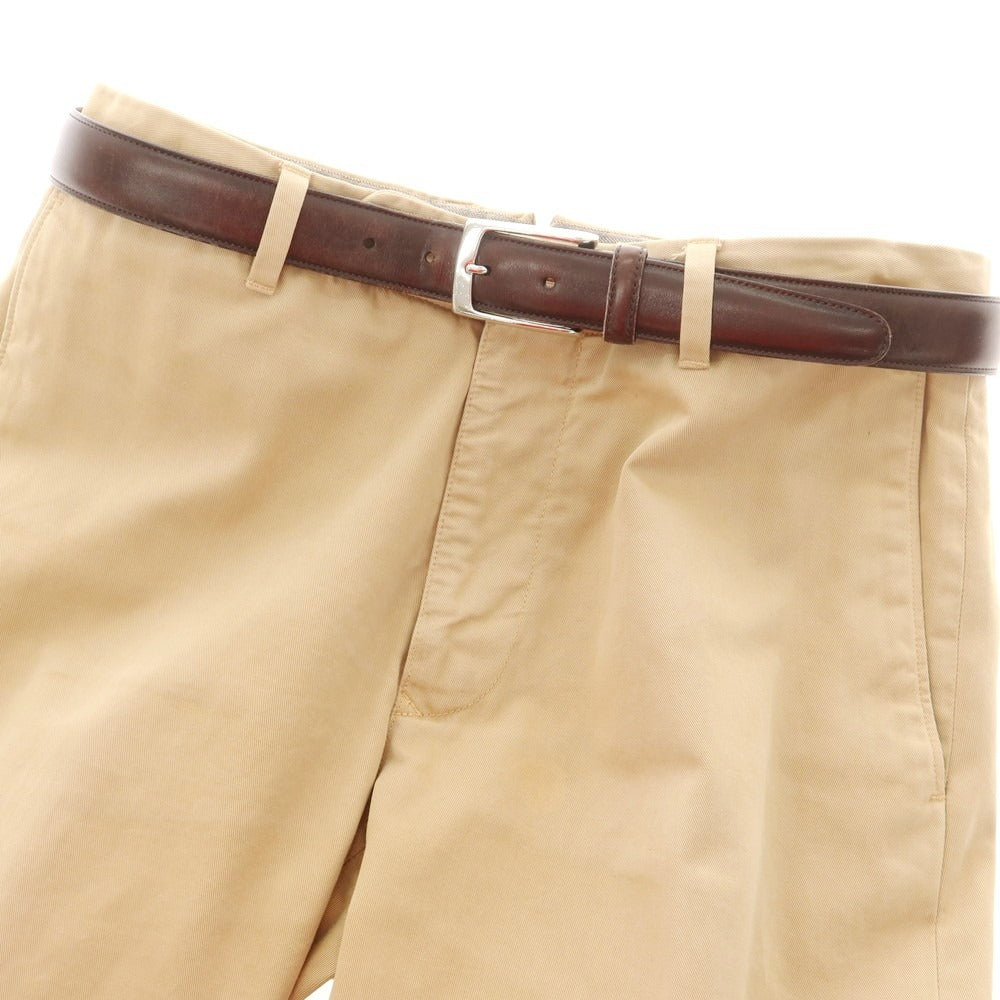 【中古】ユナイテッドアローズ UNITED ARROWS レザー ベルト ブラウン【 85 】【 状態ランクC 】【 メンズ 】