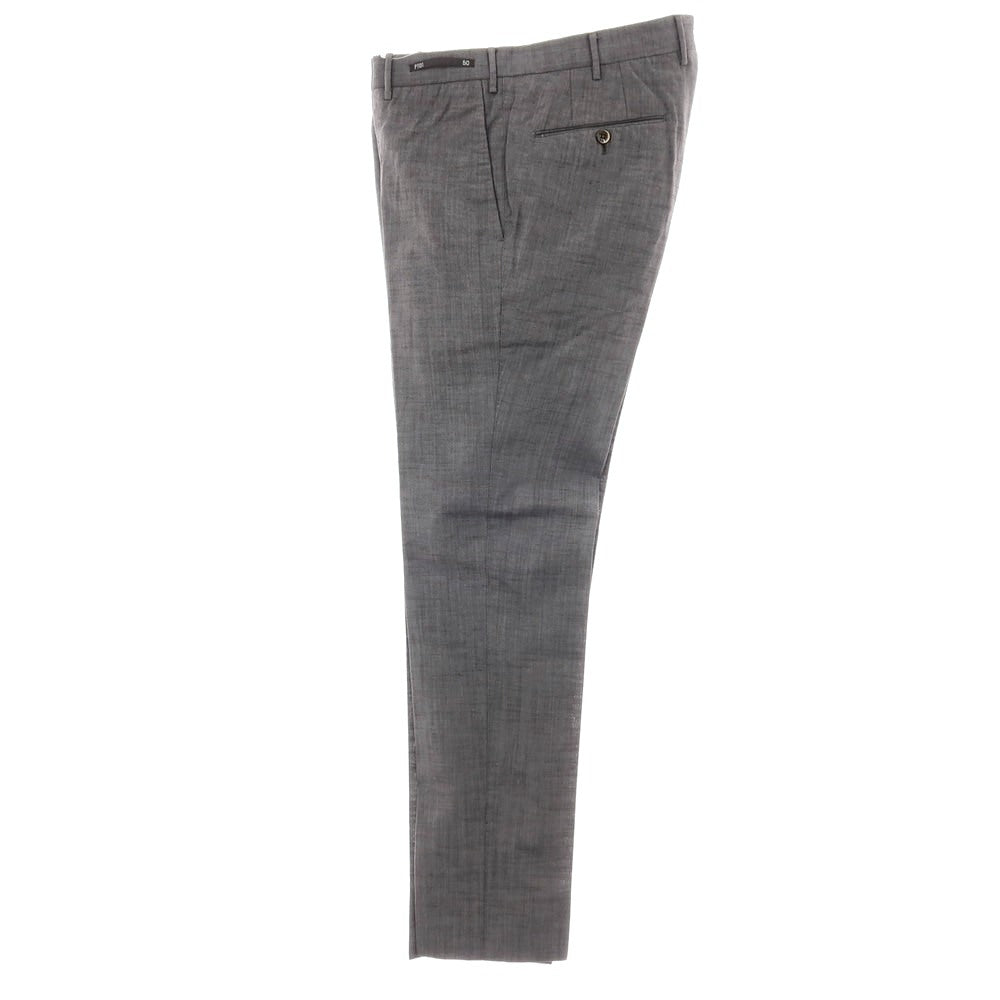 【中古】ピーティーゼロウーノ PT01 ウールコットン ドレススラックスパンツ グレー【サイズ50】【 状態ランクB 】【 メンズ 】