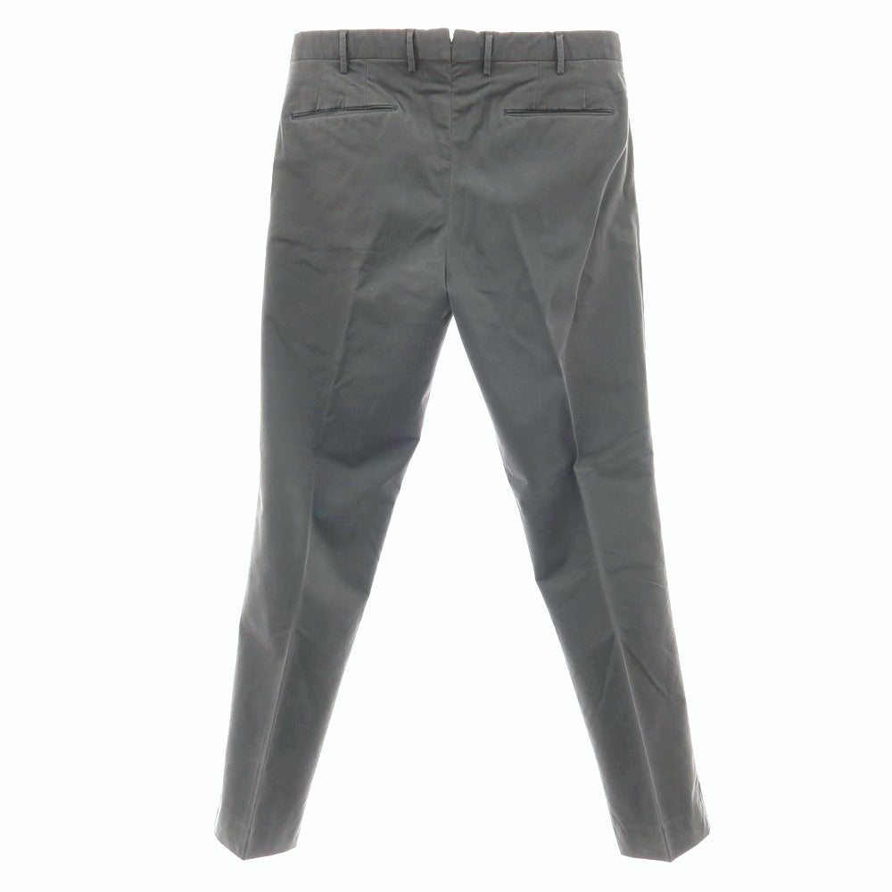 【中古】ピーティーゼロウーノ PT01 ストレッチ リヨセルコットン カジュアルスラックスパンツ グレー【サイズ48】【 状態ランクC 】【 メンズ 】