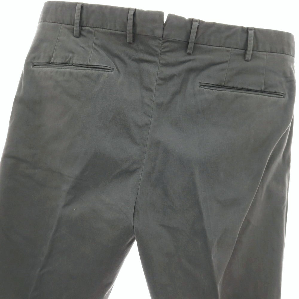 【中古】ピーティーゼロウーノ PT01 ストレッチ リヨセルコットン カジュアルスラックスパンツ グレー【サイズ48】【 状態ランクC 】【 メンズ 】