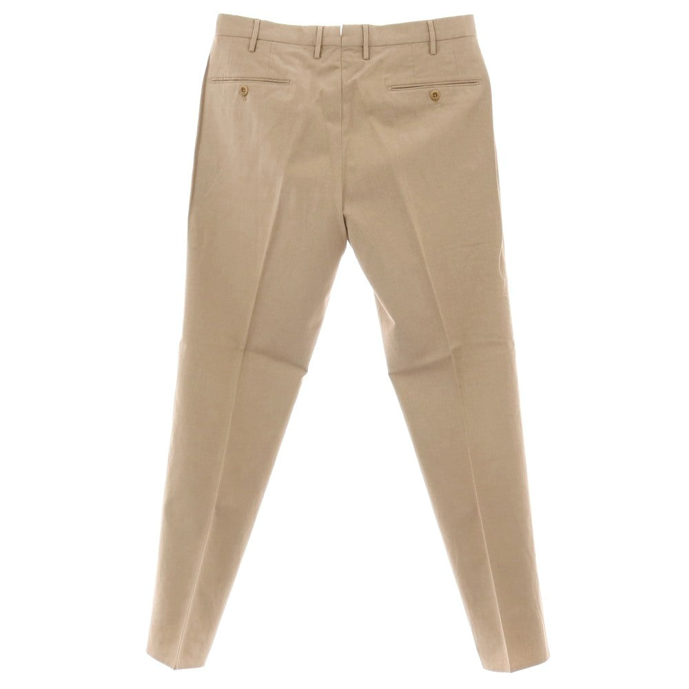 【中古】インコテックス INCOTEX ストレッチ アイスコットン カジュアルスラックスパンツ ベージュ【サイズ48】【 状態ランクB 】【 メンズ 】