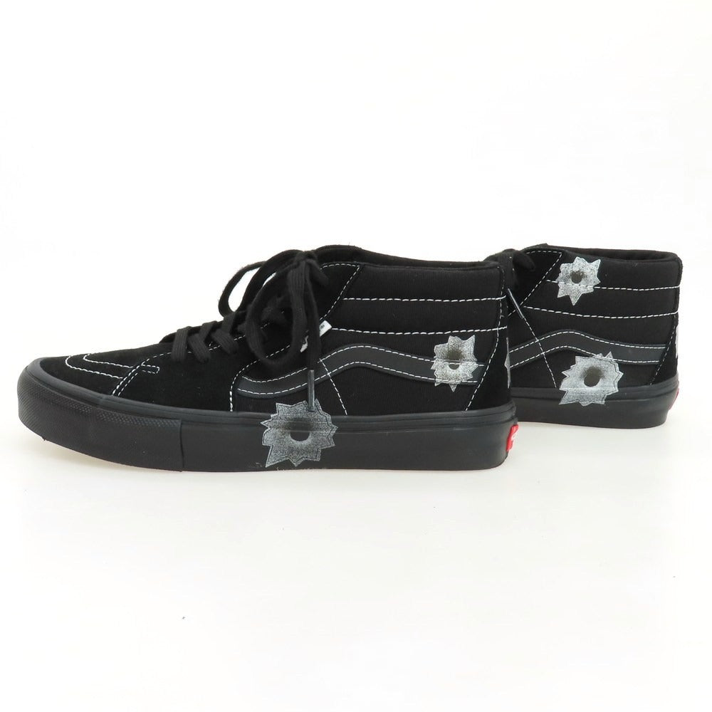 【中古】シュプリーム Supreme × Nate Lowman VANS 2025年春夏 Skate Grosso Mid スニーカー ブラック【 26.5 】【 状態ランクB 】【 メンズ 】