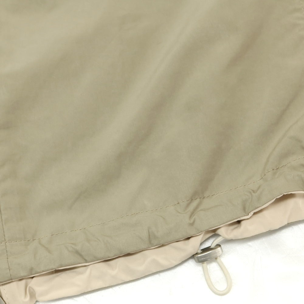 【中古】ブルネロクチネリ Brunello Cucinelli リバーシブル ポリエステルナイロン フーデッドコート ライトカーキxライトベージュ【 46 】【 状態ランクC 】【 メンズ 】