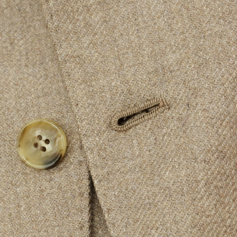 【中古】ジアーボ ガボ Gabo TOMORROWLAND別注 ストレッチ ウール 2B テーラードジャケット ベージュ【 48 Drop7 】【 状態ランクC 】【 メンズ 】