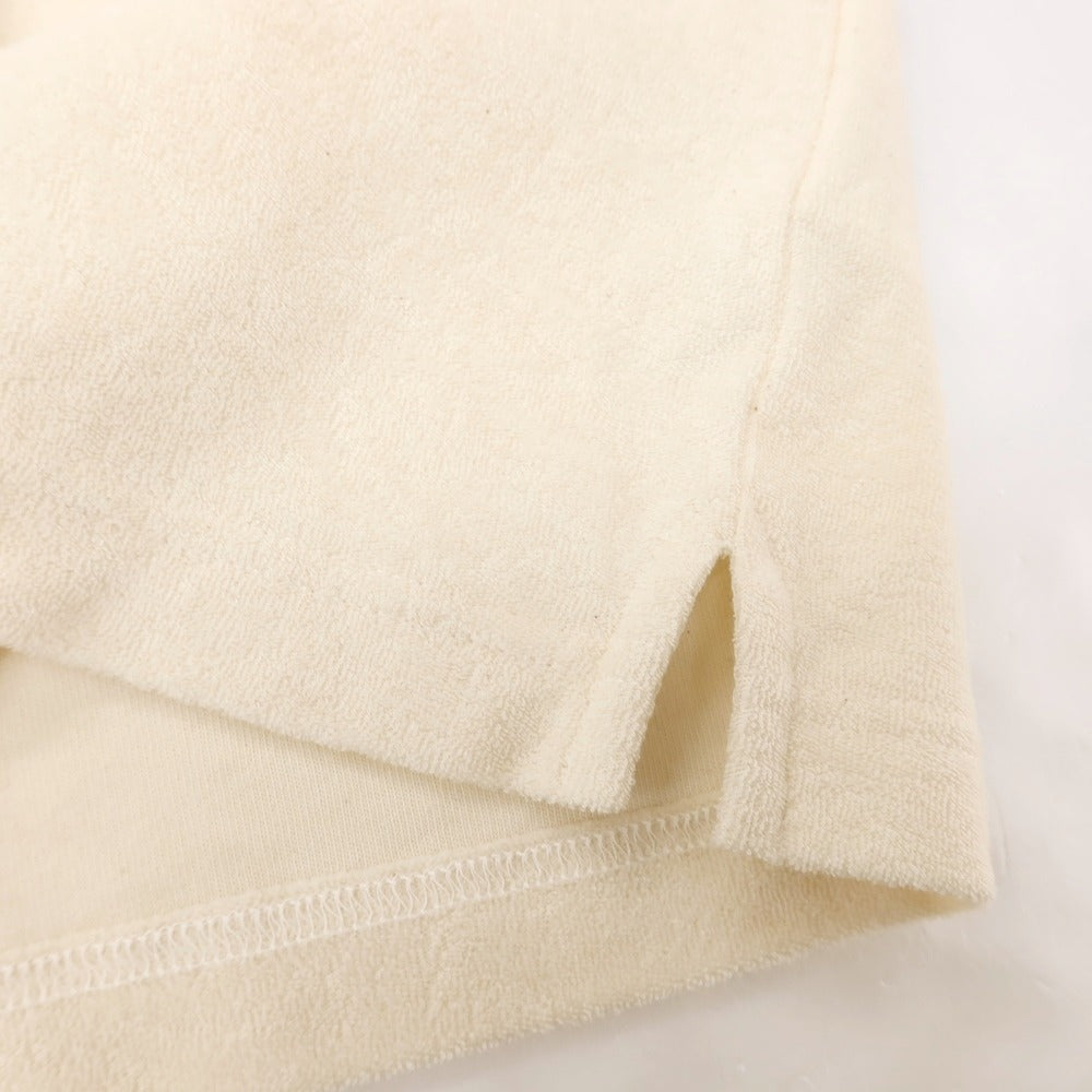 【中古】サンスペル SUNSPEL コットンパイル オープンカラー 半袖シャツ アイボリー【サイズM】【 状態ランクB 】【 メンズ 】