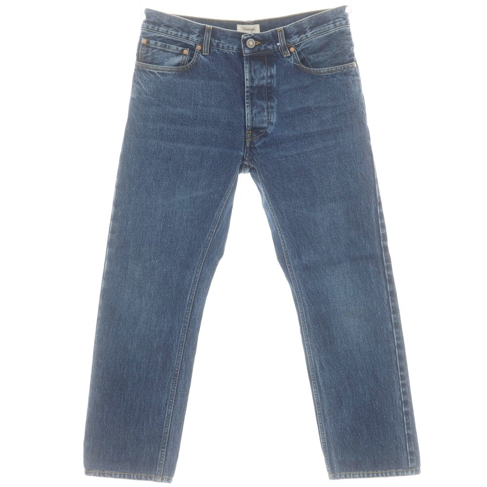 【中古】テラ ジェノバ TELA GENOVA セルビッチ デニムパンツ ブルー【 32 】【 状態ランクC 】【 メンズ 】