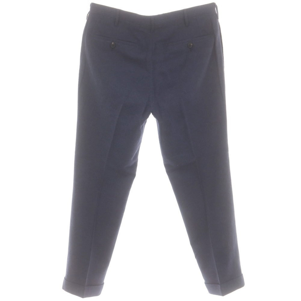 【中古】ロータ ROTA ウールコットン ドレススラックスパンツ ネイビー【 48 】【 状態ランクB 】【 メンズ 】