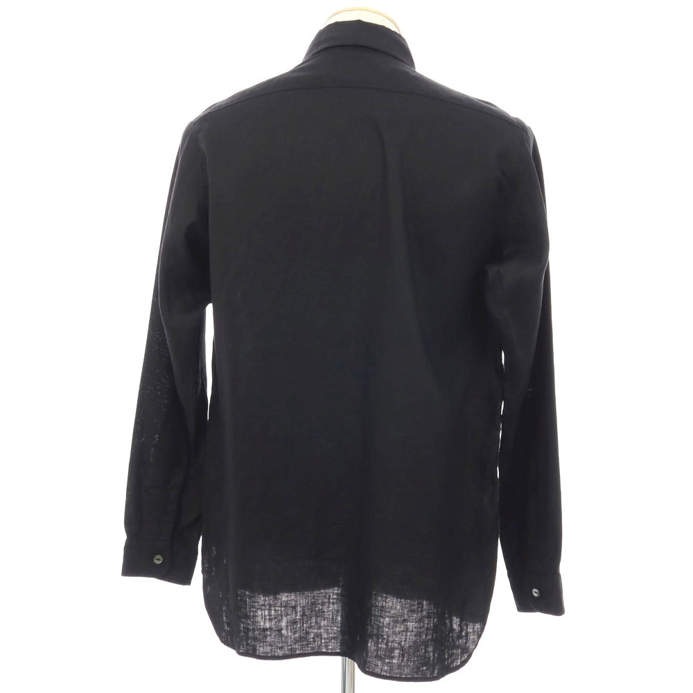 【中古】ニードルス Needles リネン レギュラーカラー カジュアルシャツ ブラック【サイズS】【 状態ランクB 】【 メンズ 】
