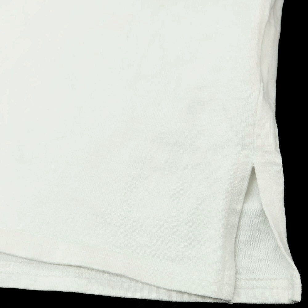 【中古】シオタ CIOTA コットン ボーダー ボートネック 長袖Tシャツ ホワイトxネイビー【 6 】【 状態ランクB 】【 メンズ 】