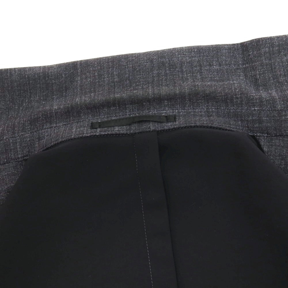 【中古】セオリー theory ナイロン ジャージー 2つボタンスーツ グレー【サイズ上40/下32】【 状態ランクB 】【 メンズ 】