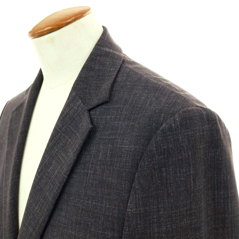 【中古】セオリー theory ナイロン ジャージー 2つボタンスーツ グレー【サイズ上40/下32】【 状態ランクB 】【 メンズ 】