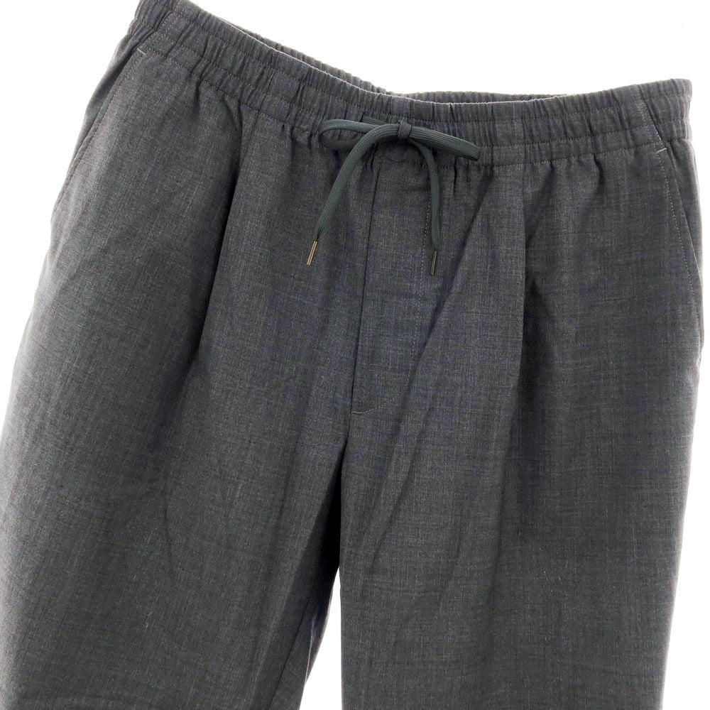 【中古】ビショップ Bshop ウールポリエステル イージーパンツ ダークグレー【サイズ3】【 状態ランクB 】【 メンズ 】