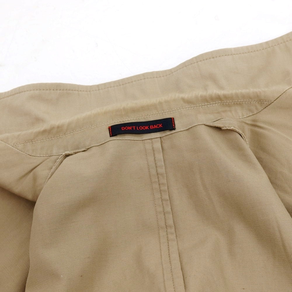 【中古】ザ ジジ THE GIGI ZIGGY コットンリネン 8B ダブルスーツ ベージュ【サイズ42】【 状態ランクC 】【 メンズ 】