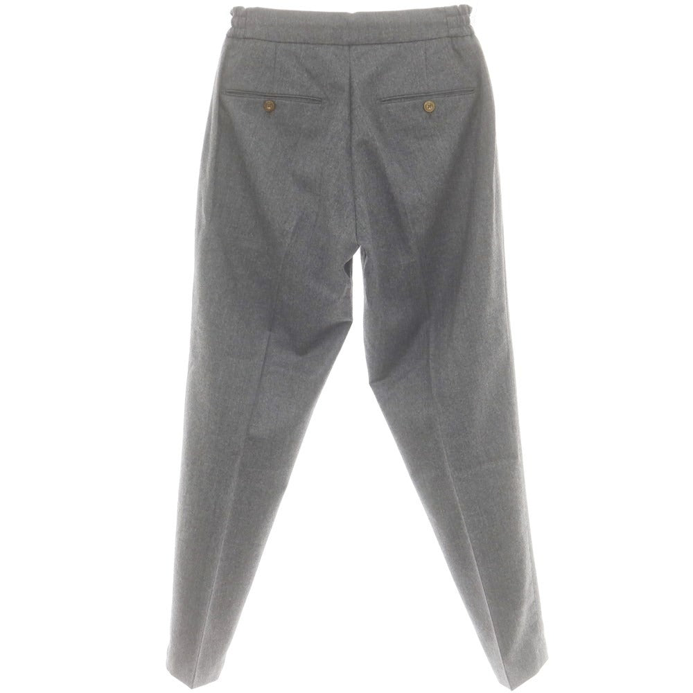 【中古】ベルウィッチ BERWICH ウール イージースラックスパンツ グレー【 42 】【 状態ランクB 】【 メンズ 】