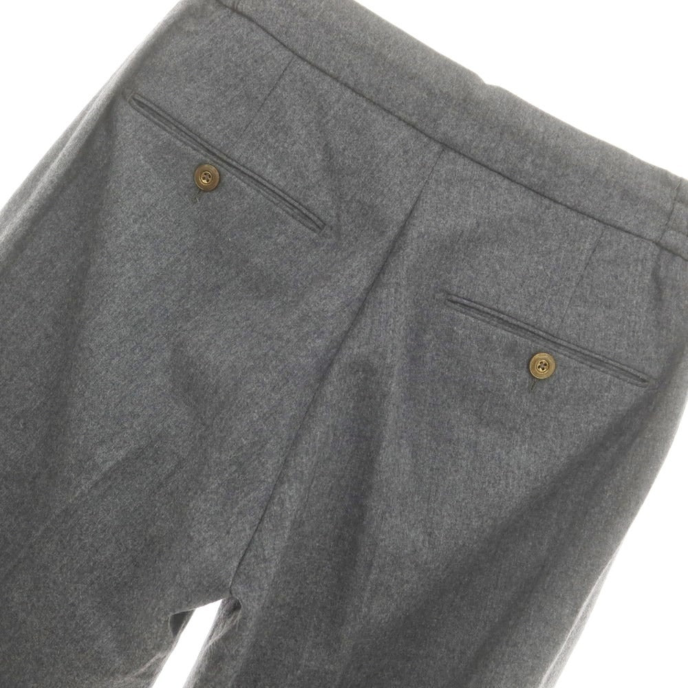 【中古】ベルウィッチ BERWICH ウール イージースラックスパンツ グレー【 42 】【 状態ランクB 】【 メンズ 】