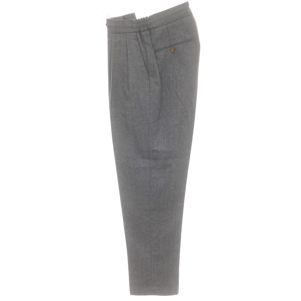 【中古】ベルウィッチ BERWICH ウール イージースラックスパンツ グレー【 42 】【 状態ランクB 】【 メンズ 】