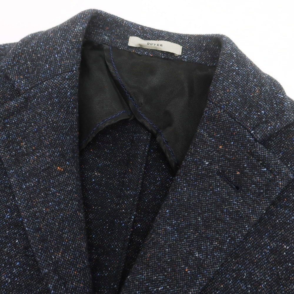 【中古】ボリオリ BOGLIOLI DOVER シルク混ウール チェスターフィールドコート ネイビー【 46 】【 状態ランクB 】【 メンズ 】