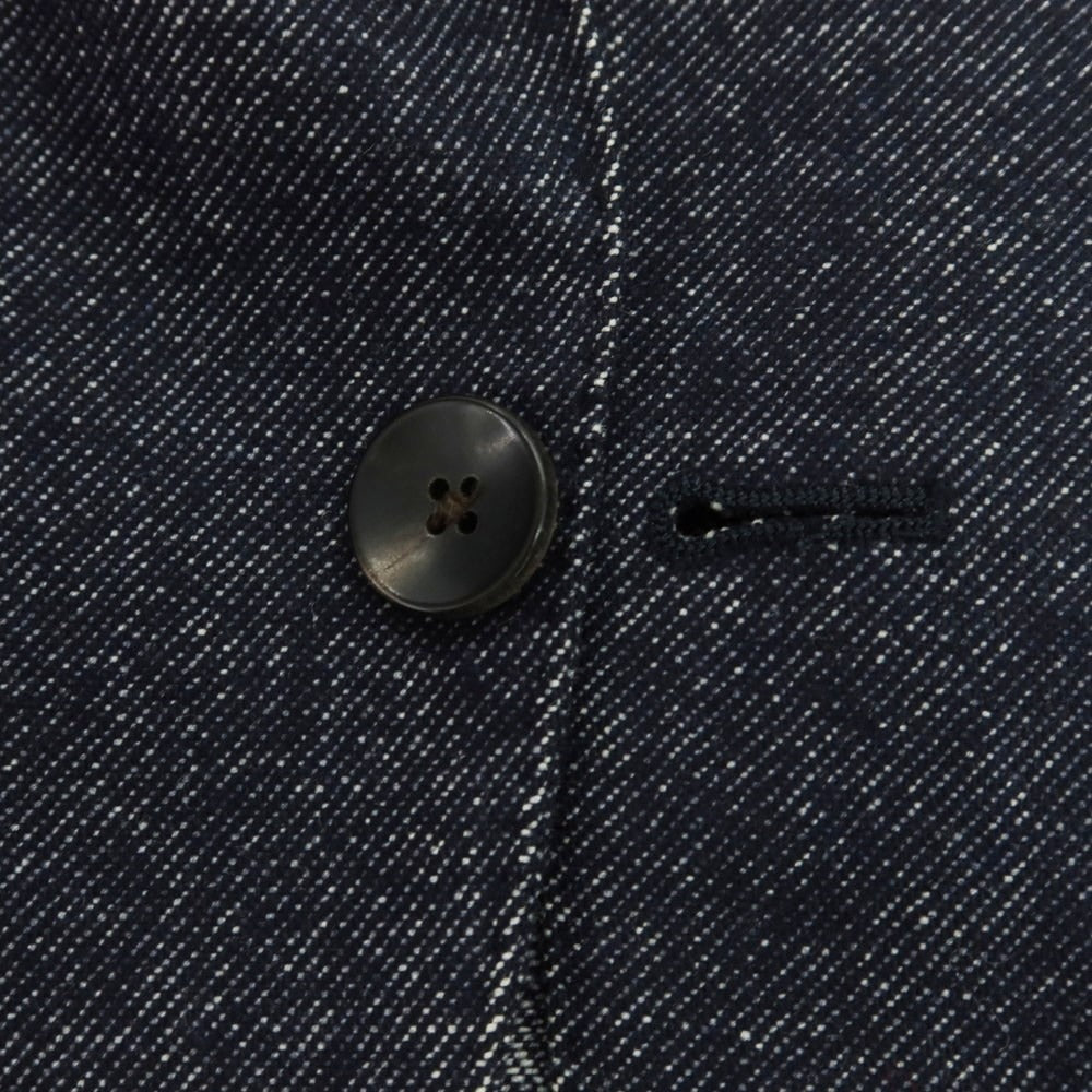 【中古】ラルディーニ LARDINI コットンウール カジュアルジャケット ネイビー【 46 】【 状態ランクC 】【 メンズ 】