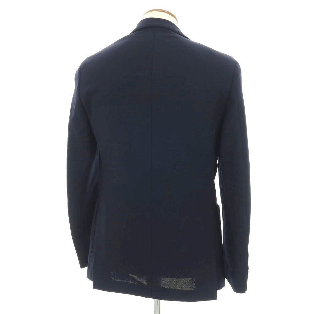 【中古】ラルディーニ LARDINI ウール 3B テーラードジャケット ネイビー【 46 】【 状態ランクB 】【 メンズ 】