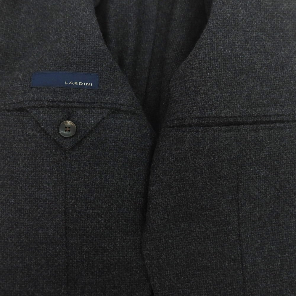 【中古】ラルディーニ LARDINI ウールコットン テーラードジャケット グレー【 46 】【 状態ランクB 】【 メンズ 】