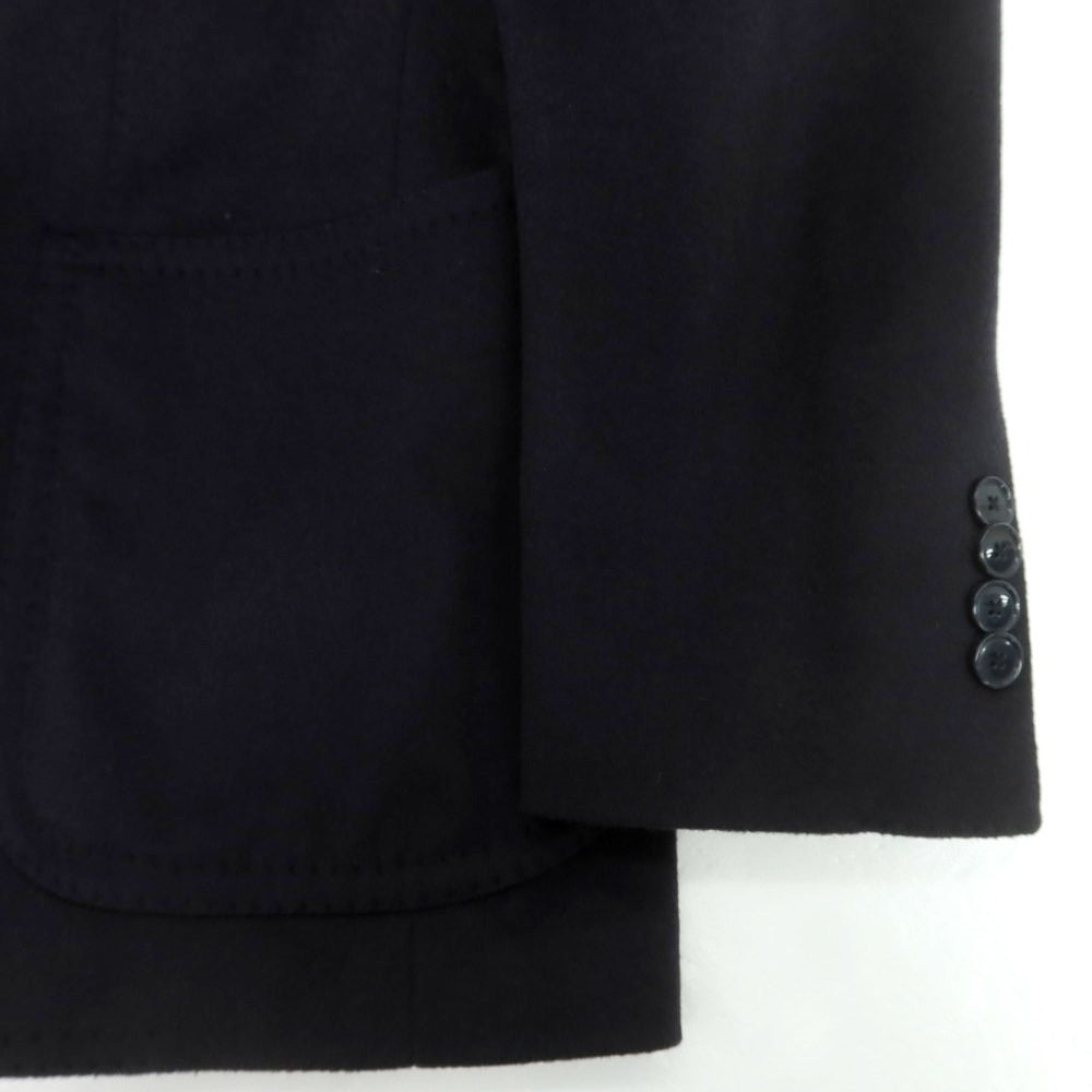 【中古】タリアトーレ TAGLIATORE カシミヤ テーラードジャケット ダークネイビー【 48 】【 状態ランクB 】【 メンズ 】