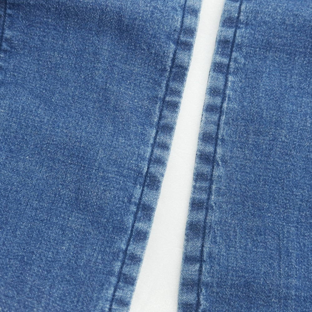 【SALE10%OFF/返品不可】【中古】ギローバー GUY ROVER ストレッチコットン ホリゾンタルカラー ウエスタンシャツ ネイビーブルー系【 サイズM 】【 状態ランクC 】【 メンズ 】