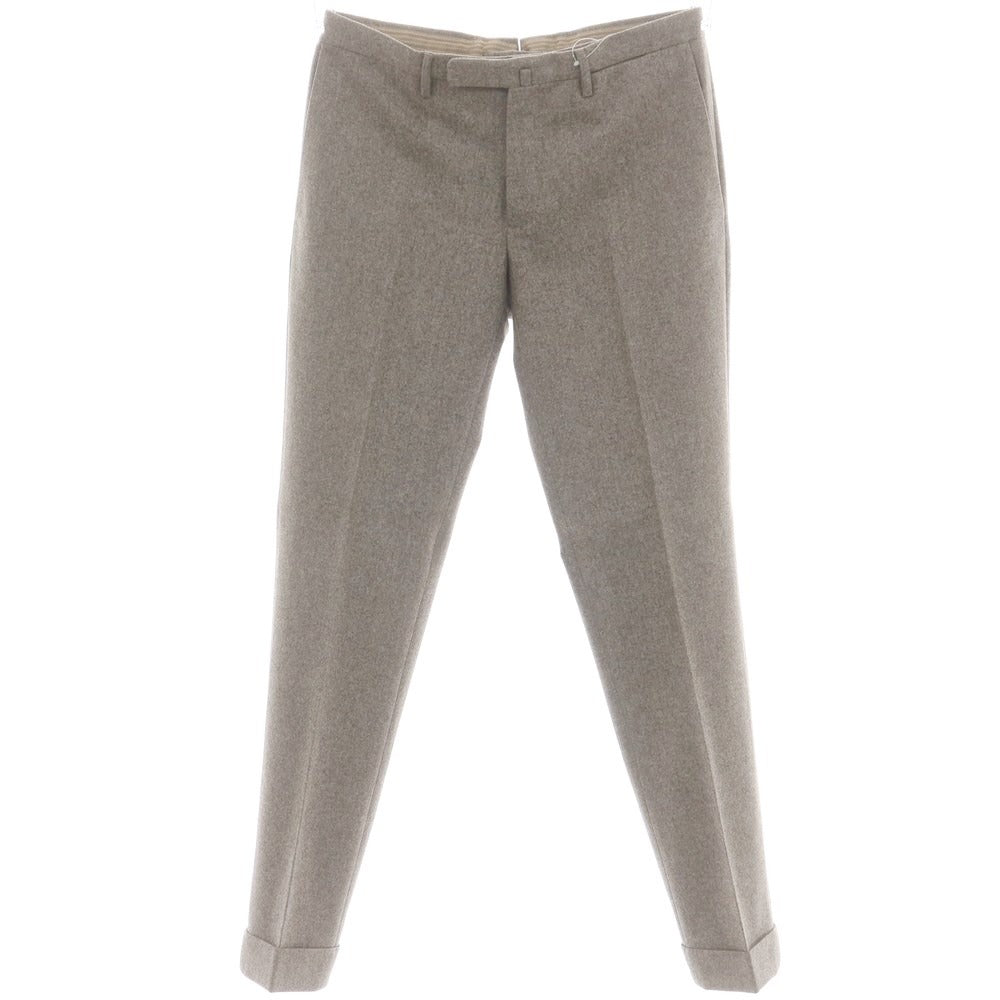 【中古】インコテックス INCOTEX ウール ドレススラックスパンツ グレージュ【 46 】【 状態ランクC 】【 メンズ 】