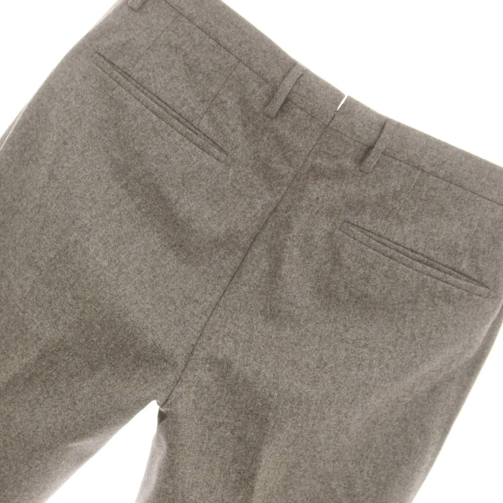 【中古】インコテックス INCOTEX ウール ドレススラックスパンツ グレージュ【 46 】【 状態ランクC 】【 メンズ 】
