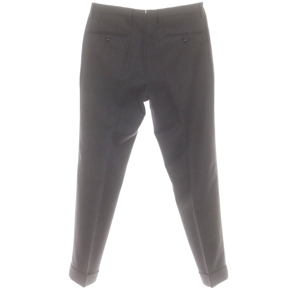 【中古】インコテックス INCOTEX ウール ドレススラックスパンツ チャコールグレー【 46 】【 状態ランクB 】【 メンズ 】