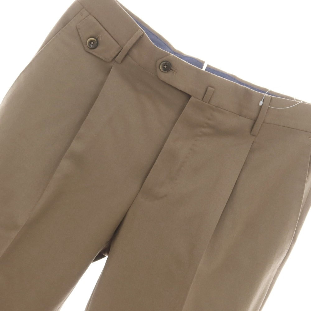 【中古】ピーティートリノ PT TORINO ストレッチウール ドレススラックスパンツ ブラウン【 46 】【 状態ランクB 】【 メンズ 】