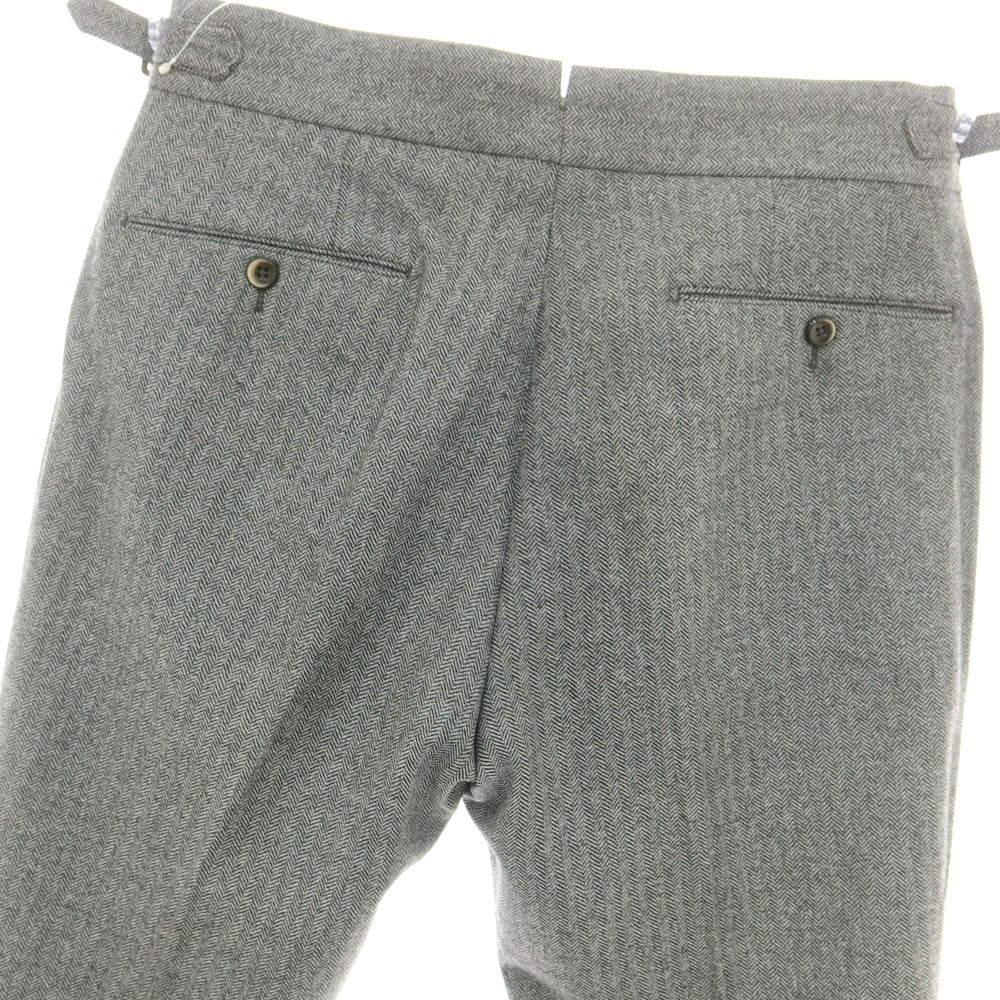 【中古】ピーティーゼロウーノ PT01 Evo fit ウール ドレススラックスパンツ グレー【 46 】【 状態ランクC 】【 メンズ 】