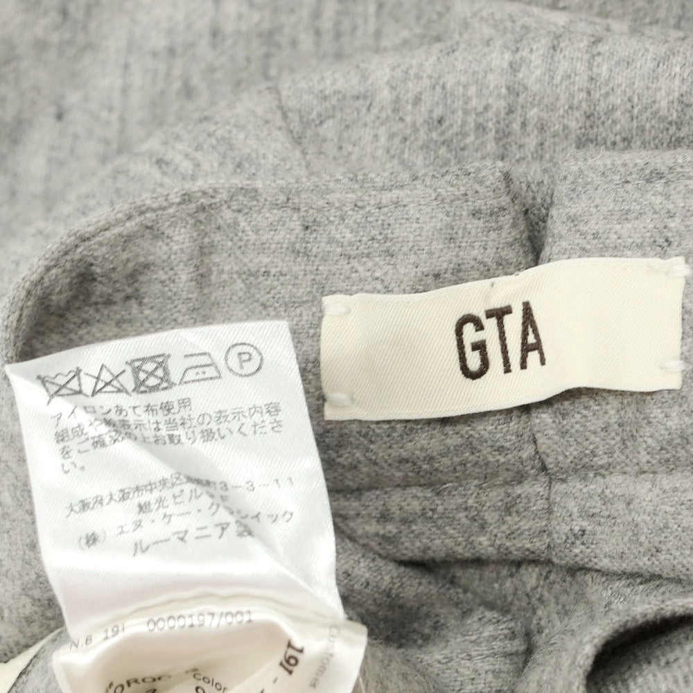 【中古】ジーティーアー G.T.A ストレッチウール ドレススラックスパンツ ライトグレー【 46 】【 状態ランクC 】【 メンズ 】