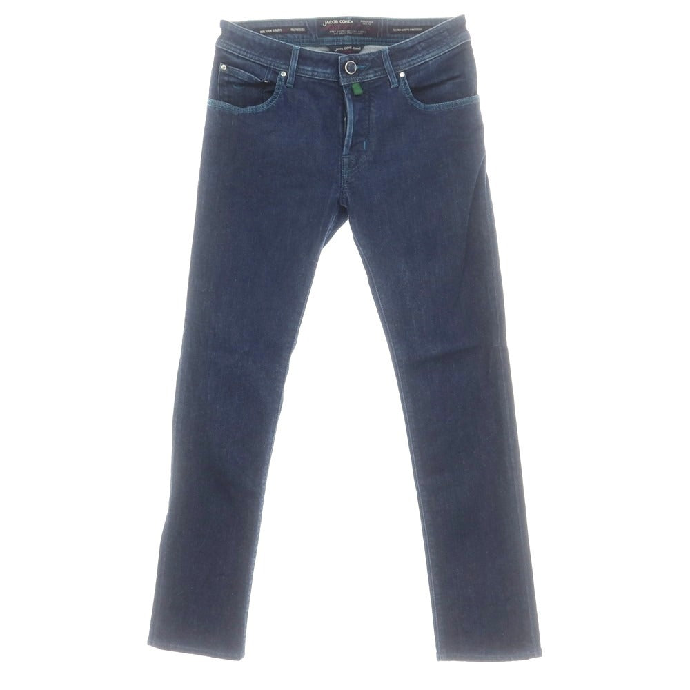 【中古】ヤコブコーエン JACOB COHEN J622 COMFORT ストレッチ デニムパンツ ジーンズ ネイビー【 32 】【 状態ランクB 】【 メンズ 】