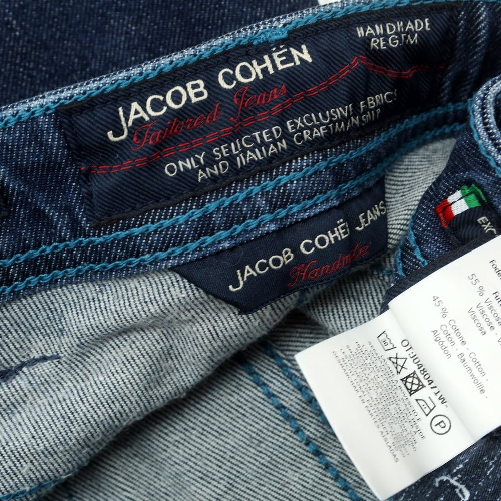 【中古】ヤコブコーエン JACOB COHEN J622 COMFORT ストレッチ デニムパンツ ジーンズ ネイビー【 32 】【 状態ランクB 】【 メンズ 】