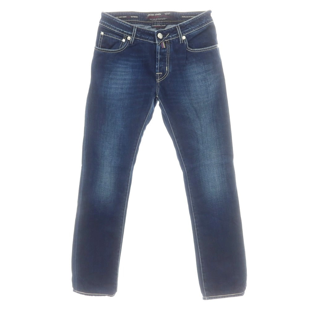 【中古】ヤコブコーエン JACOB COHEN J622 デニムパンツ ジーンズ ネイビー【 30 】【 状態ランクB 】【 メンズ 】