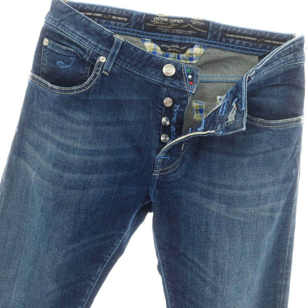 【中古】ヤコブコーエン JACOB COHEN J622 LTD COMFORT ストレッチ デニムパンツ ジーンズ ダークブルー【 31 】【 状態ランクB 】【 メンズ 】