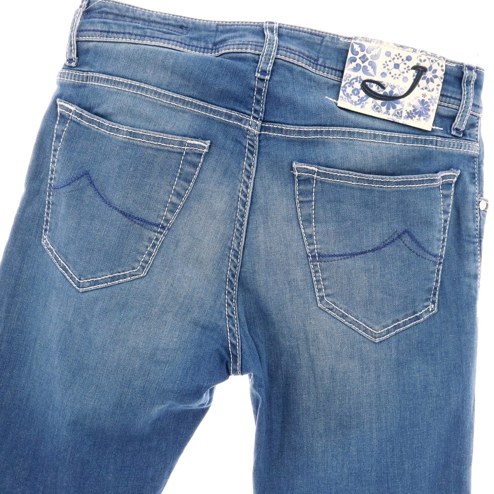 【中古】ヤコブコーエン JACOB COHEN J688 COMF- ストレッチ コットンポリエステル デニムパンツ ブルー【サイズ30】【 状態ランクB 】【 メンズ 】