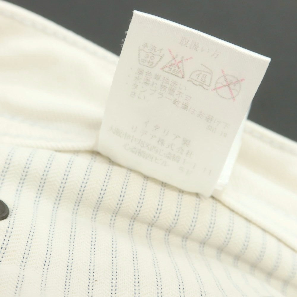 【中古】シビリア SIVIGLIA ストレッチ コットン ジーンズ デニムパンツ ホワイト【 31 】【 状態ランクB 】【 メンズ 】