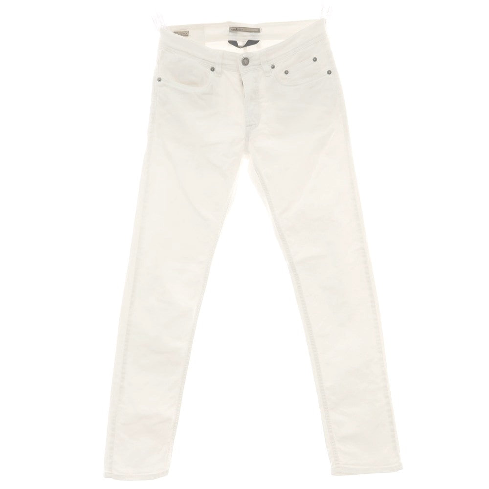 【中古】シビリア SIVIGLIA Core ストレッチ コットン デニムパンツ ホワイト【 31 】【 状態ランクB 】【 メンズ 】