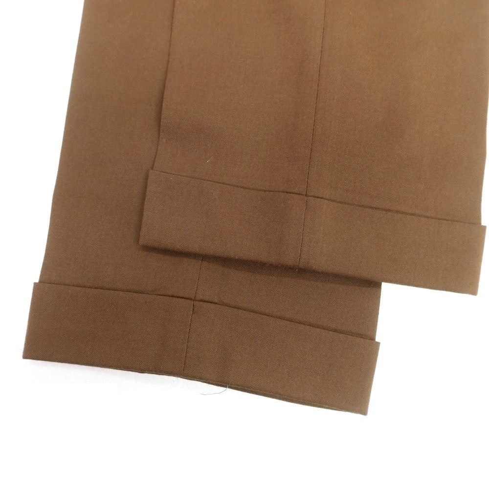 【中古】ベルウィッチ BERWICH ウール ドレススラックスパンツ ブラウン【 46 】【 状態ランクB 】【 メンズ 】