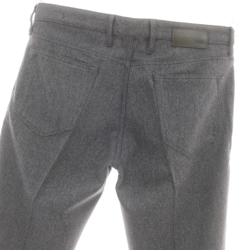 【中古】ピーティーゼロチンクエ PT05 SWING ストレッチ ウール 5ポケットパンツ グレー【 34 】【 状態ランクA 】【 メンズ 】