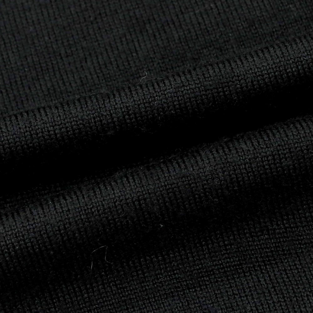 【中古】グランサッソ GRAN SASSO ハイゲージ ウール タートルネック プルオーバーニット ブラック【 44 】【 状態ランクB 】【 メンズ 】