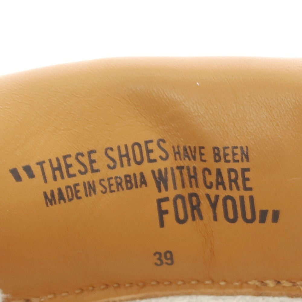 【中古】ボイルブランシェ VOILE BLANCHE スニーカー グレーxホワイト【 39 】【 状態ランクA 】【 メンズ 】