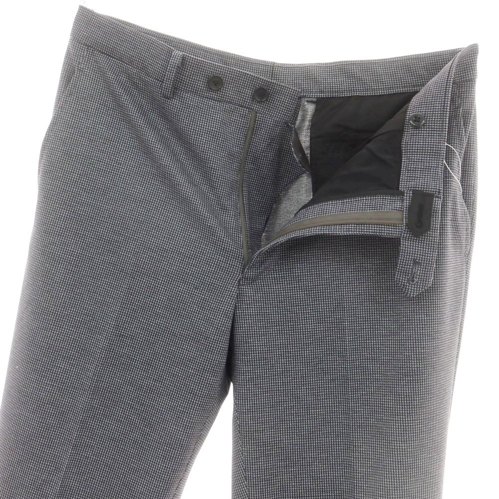 【中古】オンリー ONLY ストレッチ ポリエステルレーヨン ハウンドトゥース ドレススラックスパンツ グレー【 50 】【 状態ランクB 】【 メンズ 】