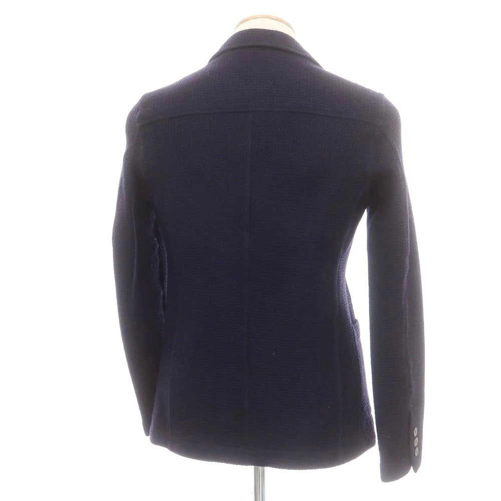 【中古】ティージャケット T-JACKET ウール 2B カジュアルジャケット ネイビー【 XS 】【 状態ランクB 】【 メンズ 】